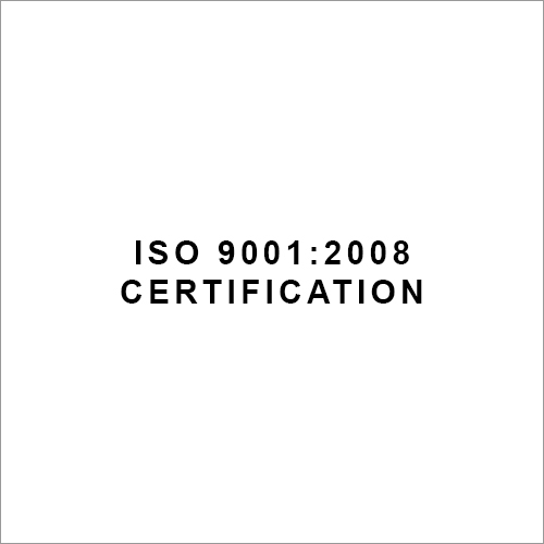 ISO 9001 - 2008 Certification By FUTURE MANAGEMENT CONSULT INTERNATIONAL