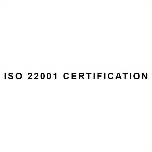 ISO 22001 Certification