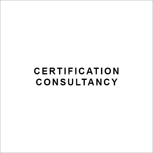 Certification Consultancy