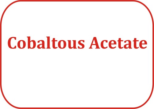 Cobaltous Acetate