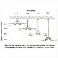 Ceiling Fan Downrod