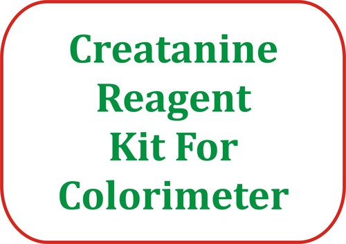 Creatanine Reagent Kit For Colorimeter