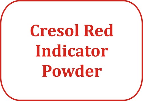 Cresol Red Indicator Powder