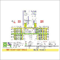 Fire Escape Route Plan - Paper, Variable Dimensions, White | Clear Layout, Emergency Exits, Easy Navigation, Safety Guidance