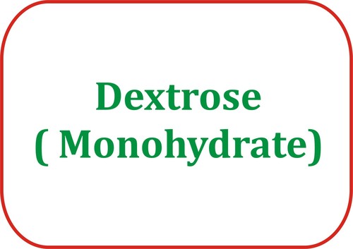 Dextrose ( Monohydrate)