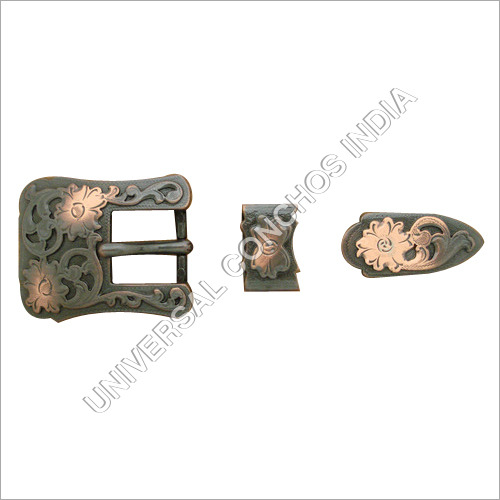 Copper belt buckle set