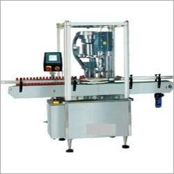 Single Head Screw Capping Machine - Stainless Steel Enclosed, Sturdy Design | High Operational Fluency, Excellent Functionality, Low Maintenance Cost