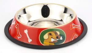 HAND PAINt DOG BOWl