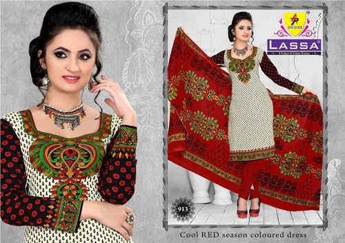 Unstitched Cotton Dress