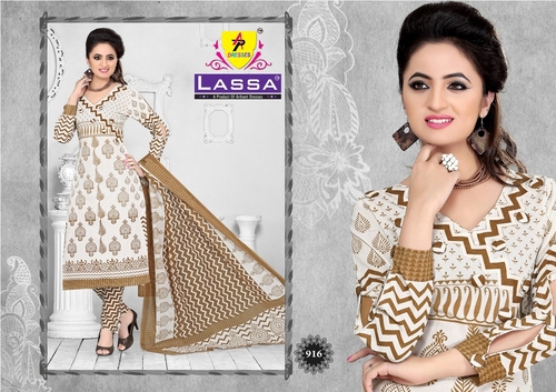 Latest Cotton Suit Materials - Cotton, Various Sizes, Off-White | Soft Fabric, Stylish Design, Durable, Comfortable, Elegant, Easy to Maintain, Perfect Fit, Trendy Patterned Plain Weave