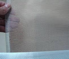 Silver Aluminium Black Coating Wire Mesh