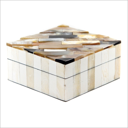 Horn And Bone Jewellery Box