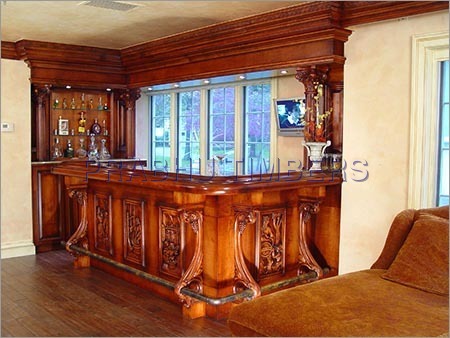 Teakwood Bar Counter