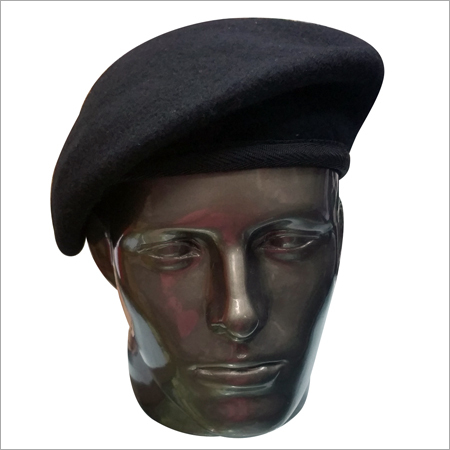 Beret Cap Black