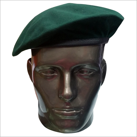 Beret Cap Green
