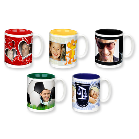Designer Mug Printing Services - Ceramic 11oz, Multicolor | Custom Designs, Sublimation Print, Durable Mugs, Individual Box Packaging