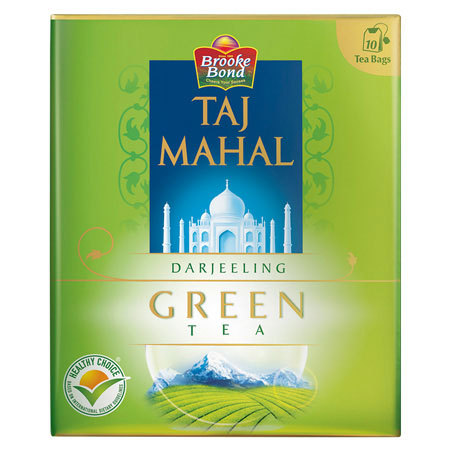 BROOKE BOND TAJ MAHAL GREEN TEA