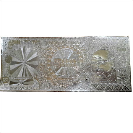 500 Rupee Silver Note