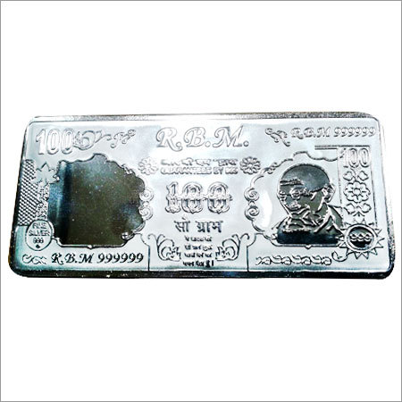 Square Shaped Silver Coin