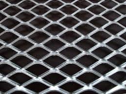 Silver Aluminium Expanded Metal Mesh