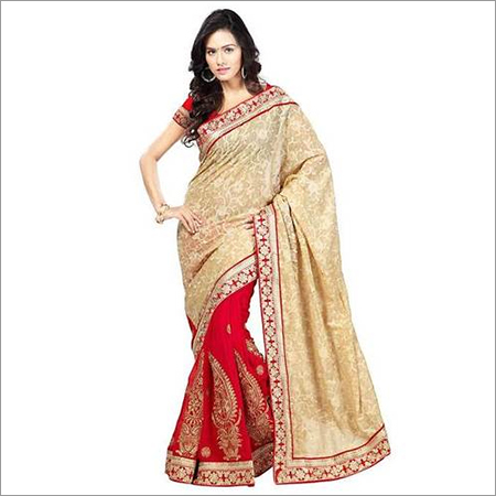 Half and half Saree