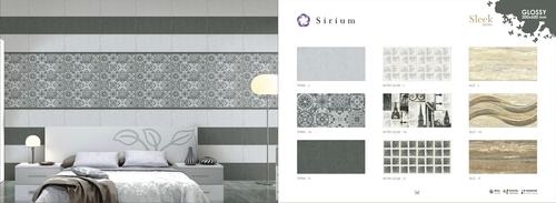Light wall tiles