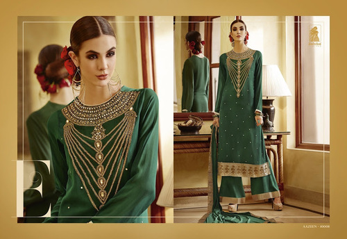 AAZEEN, GEORGETTE SUIT