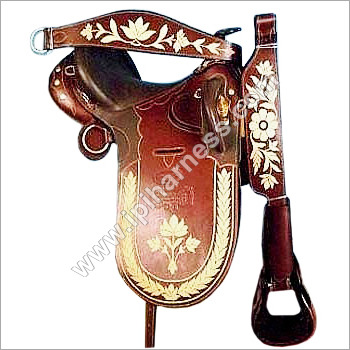 Leather Stock Saddle