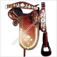 Leather Stock Saddle