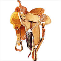 Leather Western Saddle
