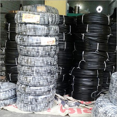 Black Aluminium Twin Flat Cables