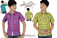 Boys Cotton Checked Shirt