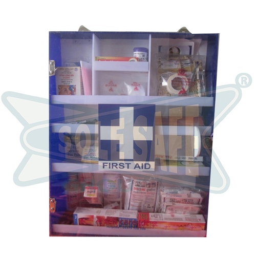 Blue Workplace First Aid Set 