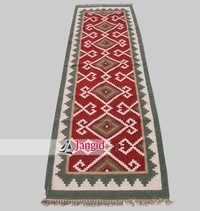 Handmade Wool Cotton Runner