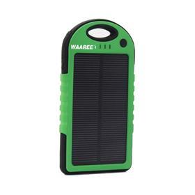 Solar Mobile Charger 5000 mAh Water, Dust, Shock Proof 