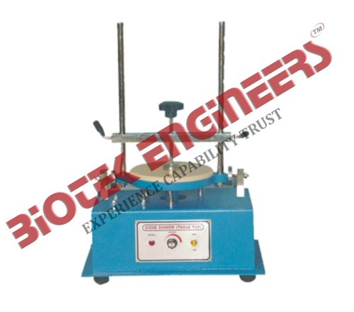 SIEVE SHAKER TABLE MODEL