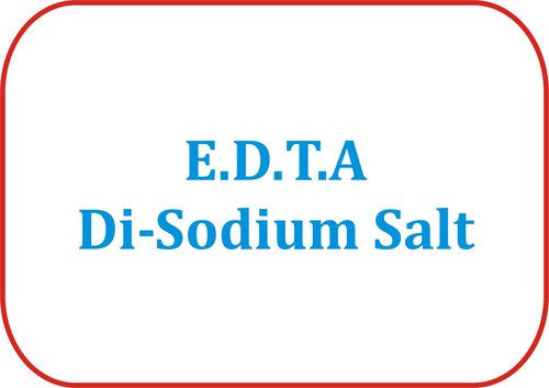 E.D.T.A Di-Sodium Salt - White Powder, 100gm | High Purity, Effective Chelation, Water Soluble
