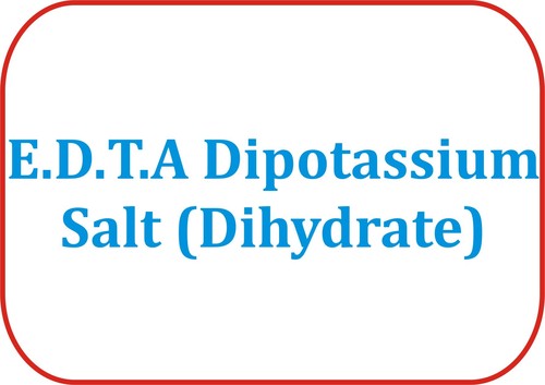 E.D.T.A Dipotassium Salt (Dihydrate)