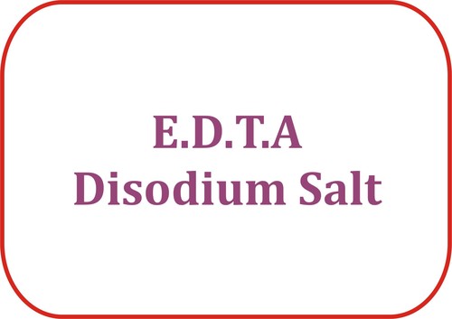 E.D.T.A Disodium Salt - White Crystalline Powder, 25gm, LR Grade | High Purity, Water Soluble, Effective Chelation