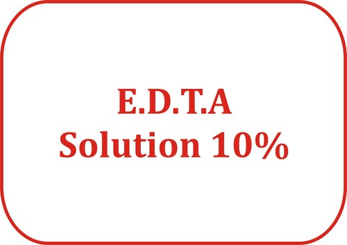 E.D.T.A Solution 10%