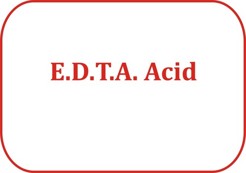 E.D.T.A. Acid - 500gm Powder, LR Grade | High Purity, Effective Chelation, Water-Soluble