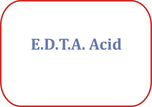 E.D.T.A. Acid - White Powder, 100gm, LR Grade | High Purity, Effective Chelation, Water Soluble