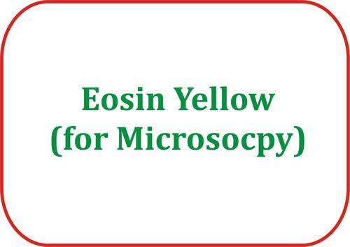 Eosin Yellow (for Microscopy) - 10gm Powder, LR Grade, Water Soluble, 99% Purity, Microscopic Staining