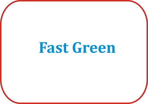 Fast Green - 100gm Water-Soluble Dye, Bright Color, Long-Lasting, Versatile
