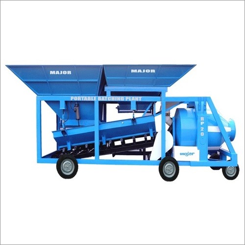 Portable Batching Plant - Charging Capacity 800-1400L, Production Capacity 18-30m3/h, Dimensions 7600-11000x2150-3200x1800-3600mm, Electric Motor 3-25kW, Max Aggregate Diameter 40-80mm | Mobile, Compact, Efficient, Easy Use