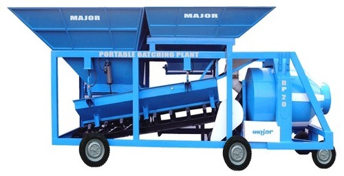 Bellstone Mobile Batching Plant - 800-1400L 18-30m3/h 7600-11000x2150-3200x1800-3600mm | Mobile Mixing Efficient Batching Easy Transport Durable Design