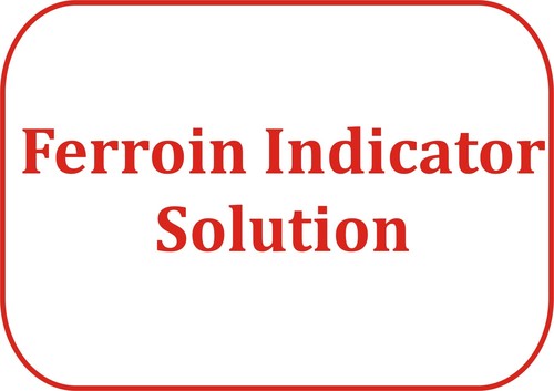 Ferroin Indicator Solution