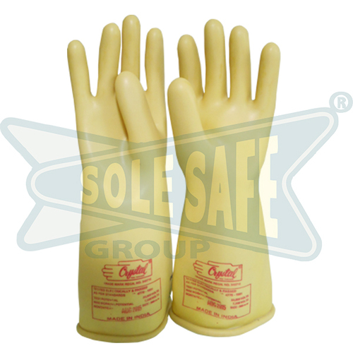 Insulating Electrical Rubber Gloves