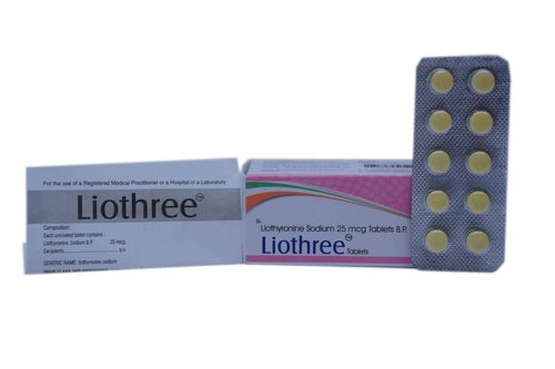 Liothree - Liothyronine Sodium 25mcg
