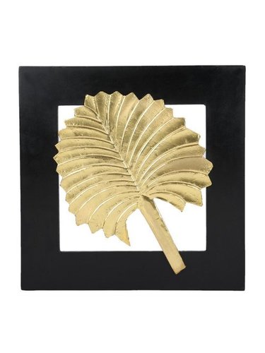 Wall Leaf Frame Palm By Nautical Mart Inc.
